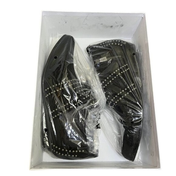Anine Bing Low Charlie Suede Leather Studded Boot Women Size 37 - Picture 8 of 11